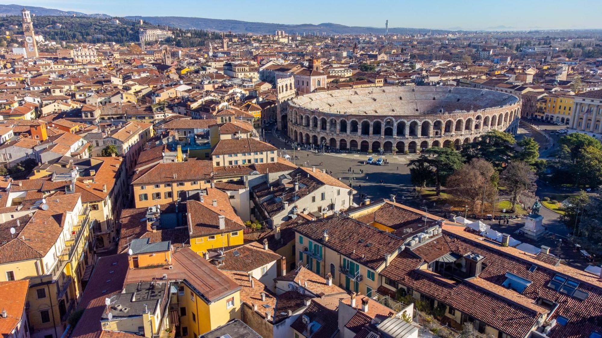 Casa Nicola Dietro L'Arena Verona Luaran gambar